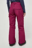 Штани DC Nonchalant колір бордовий