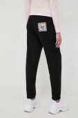 Спортивні штани Liu Jo колір чорний однотонні (3681360)