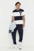 Спортивні штани Tommy Jeans колір синій з аплікацією (3328274)