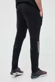 Штани для бігу adidas Performance Own the Run колір чорний з принтом