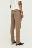 Штани Les Deux чоловічі колір коричневий пряме (3467566)