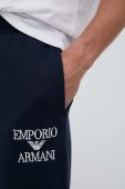 Спортивні штани Emporio Armani Underwear колір синій з аплікацією