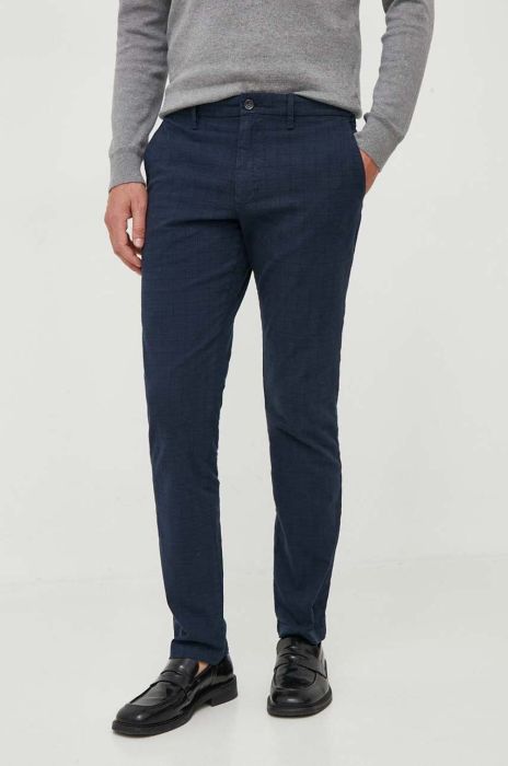 Штани Tommy Hilfiger чоловічі колір синій пряме (3529244)
