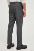 Штани BOSS чоловічі колір сірий пряме (3486619)