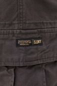 Штани Superdry чоловічі колір сірий пряме