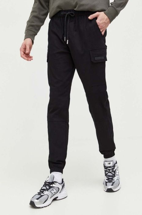 Штани Sixth June чоловічі колір чорний