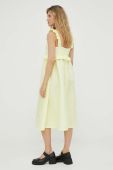 Сукня R?sum? колір жовтий midi розкльошена