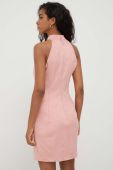 Сукня Guess колір рожевий mini облягаюча (3373251)