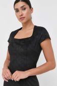 Сукня Guess колір чорний mini пряма (3471357)