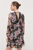 Сукня Guess колір чорний mini розкльошена (3381859)
