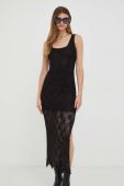 Сукня Guess колір чорний maxi пряма (3451235)