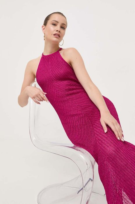 Сукня Guess колір рожевий maxi облягаюча (3381870)