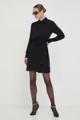 Сукня Guess колір чорний mini облягаюча (3410163)