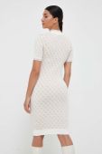 Сукня Guess колір бежевий mini облягаюча (3416370)