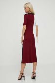 Сукня Tommy Hilfiger midi облягаюча колір барвистий