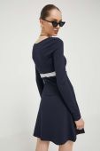 Сукня Tommy Jeans колір синій mini розкльошена (3363249)