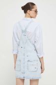 Джинсова сукня Tommy Jeans mini пряма колір блакитний (3467599)