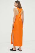 Сукня Samsoe Samsoe колір помаранчевий maxi пряма (3278500)
