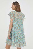 Сукня Samsoe Samsoe mini розкльошена колір блакитний (3278504)