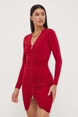 Сукня Marciano Guess колір бордовий mini облягаюча (3425821)