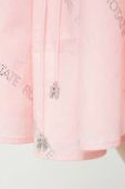Бавовняна сукня Rotate колір рожевий mini розкльошена