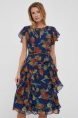 Сукня Lauren Ralph Lauren колір синій mini розкльошена (3342633)