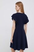 Сукня Dkny колір синій mini облягаюча (3266388)