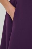 Сукня Dkny колір фіолетовий mini розкльошена