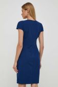 Сукня Dkny колір синій mini облягаюча (3381910)