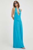 Сукня Herskind колір бірюзовий maxi розкльошена
