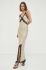 Сукня Herskind колір бежевий maxi пряма (3335755)