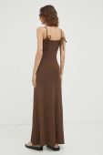 Сукня By Malene Birger колір коричневий maxi облягаюча