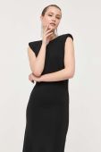 Сукня Patrizia Pepe колір чорний maxi облягаюча (3386313)