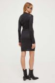 Сукня Patrizia Pepe колір чорний mini облягаюча (3464278)