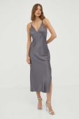 Сукня Patrizia Pepe колір сірий maxi пряма (3425849)