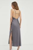 Сукня Patrizia Pepe колір сірий maxi пряма (3425849)