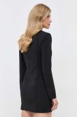 Сукня Patrizia Pepe колір чорний mini облягаюча (3386320)
