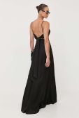 Сукня Ivy Oak колір чорний maxi пряма (3373296)