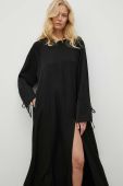Сукня Gestuz колір чорний maxi oversize