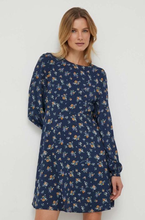 Сукня Pepe Jeans INMA колір синій mini розкльошена