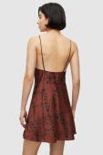 Сукня AllSaints Alexi Sara колір коричневий mini пряма
