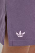 Сукня adidas Originals колір фіолетовий mini oversize