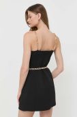 Сукня MICHAEL Michael Kors колір чорний mini розкльошена (3482668)