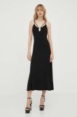 Сукня MICHAEL Michael Kors колір чорний midi розкльошена (3431016)
