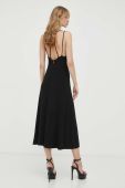 Сукня MICHAEL Michael Kors колір чорний midi розкльошена (3431016)