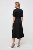 Сукня MICHAEL Michael Kors колір чорний midi розкльошена (3618704)