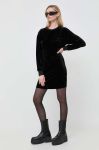 Сукня Armani Exchange колір чорний mini пряма (3501359)