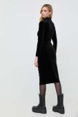 Сукня Armani Exchange колір чорний midi облягаюча (3501366)