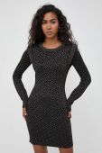 Сукня Liu Jo колір чорний mini облягаюча (3575812)