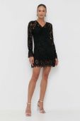 Сукня Liu Jo колір чорний mini розкльошена (3516070)